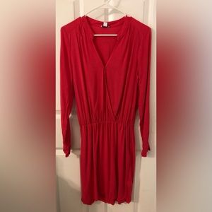 Splendid long sleeve pink dress. Size medium